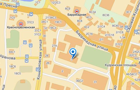 Остатки сладки на Кудринской площади