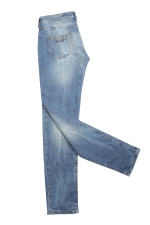 Женские джинсы синие из коллекции Calvin Klein Jeans 2012